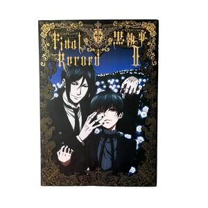 Kuroshitsuji Final Record II Art Book TV Anime New Japan Color Pages Square Enix